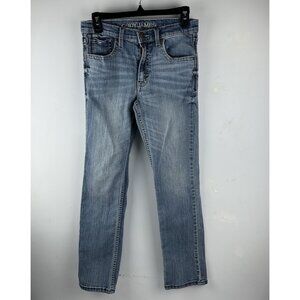 Cody James Jeans Women's 18 Straight Denim Blue Mid Rise Adjustable Waist